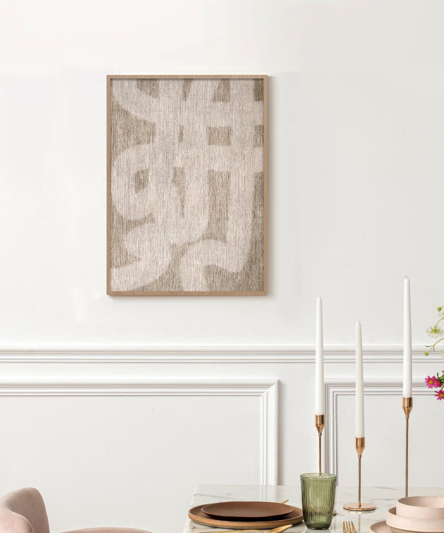 Scattered Lanes I Walldecoration Wandkraft