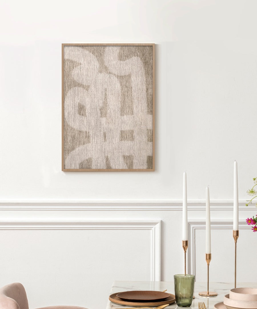 Scattered Lanes II Walldecoration Wandkraft