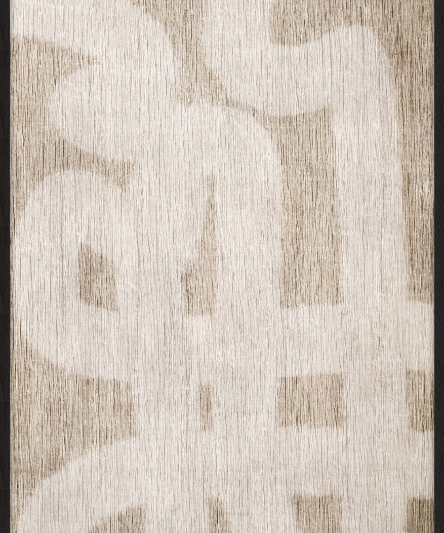 Scattered Lanes II Walldecoration Wandkraft 30x40 cm Houten lijst zwart