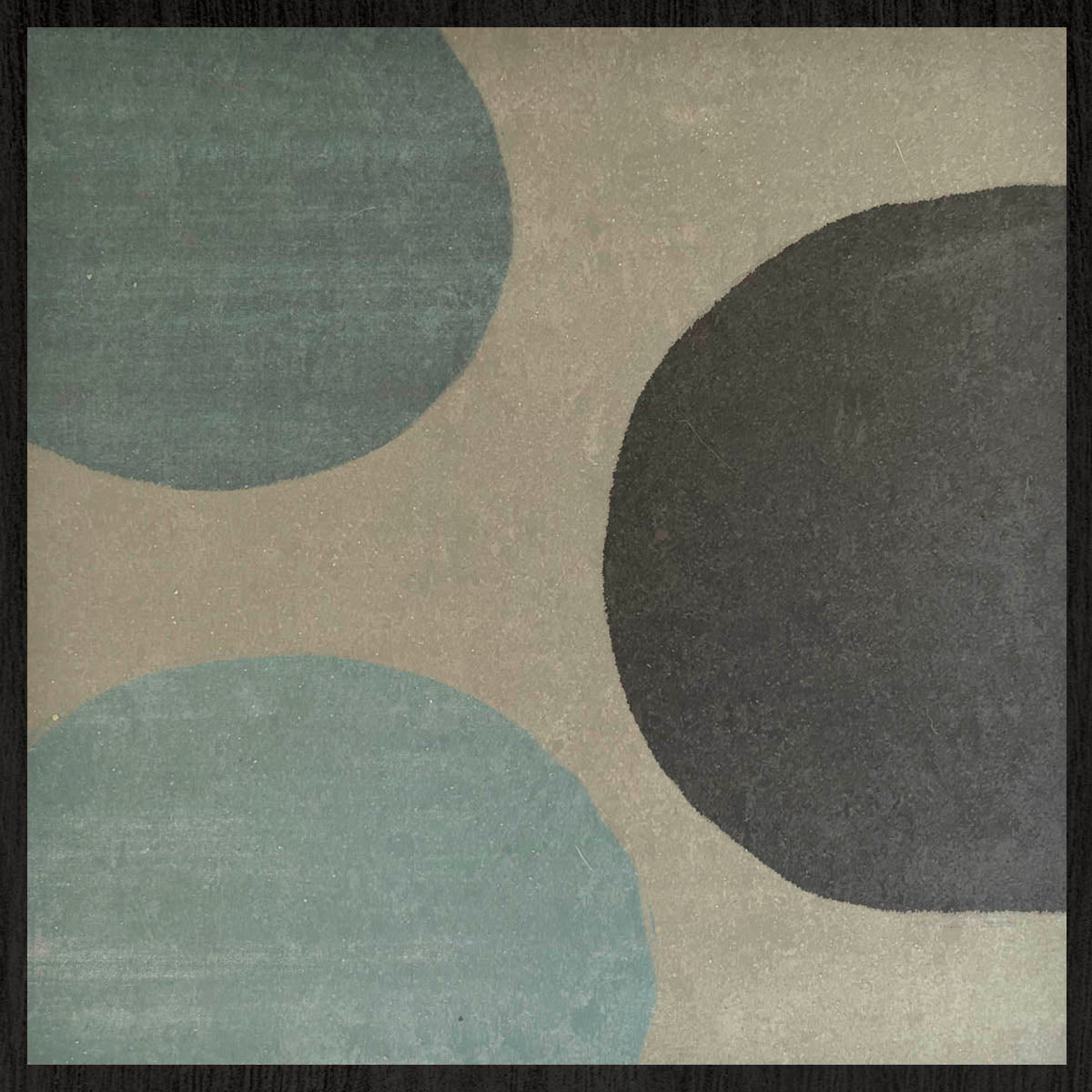Sphere Walldecoration Wandkraft Art Structure lijst Zwart