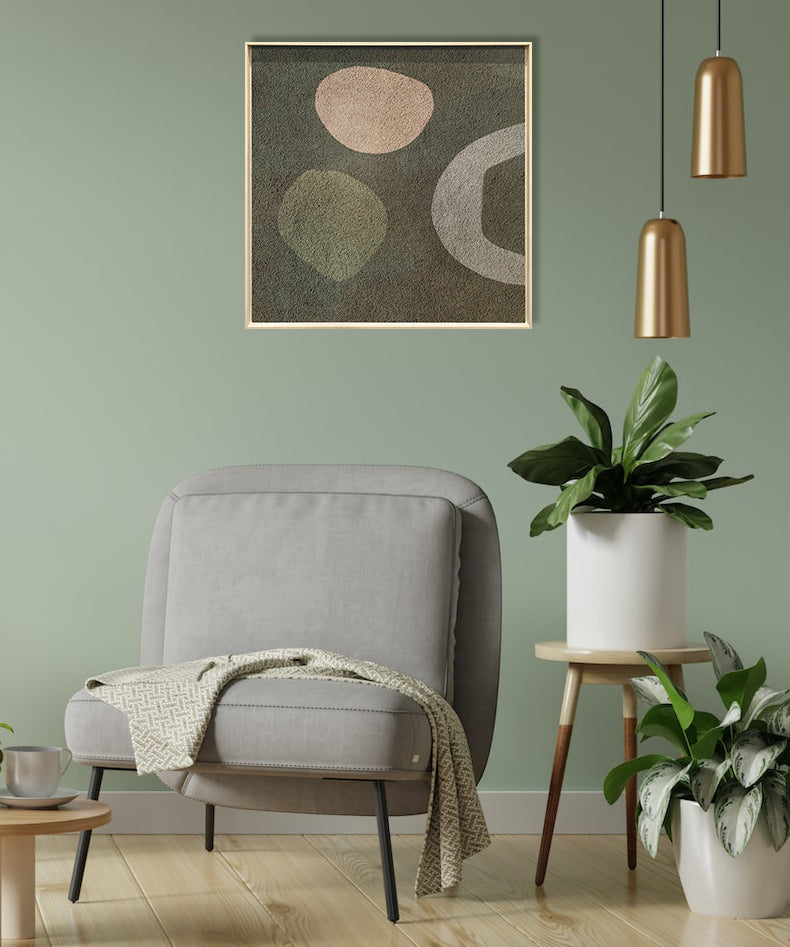 Minimalistic Walldecoration Wandkraft