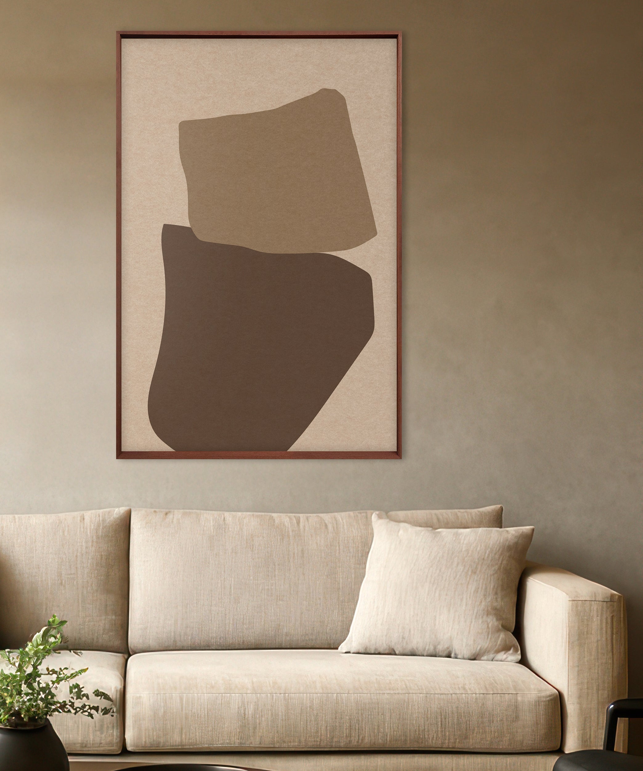Stacked in silence Walldecoration Wandkraft