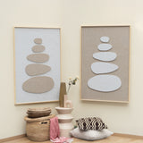 Stacked Ovals Set Walldecoration Wandkraft