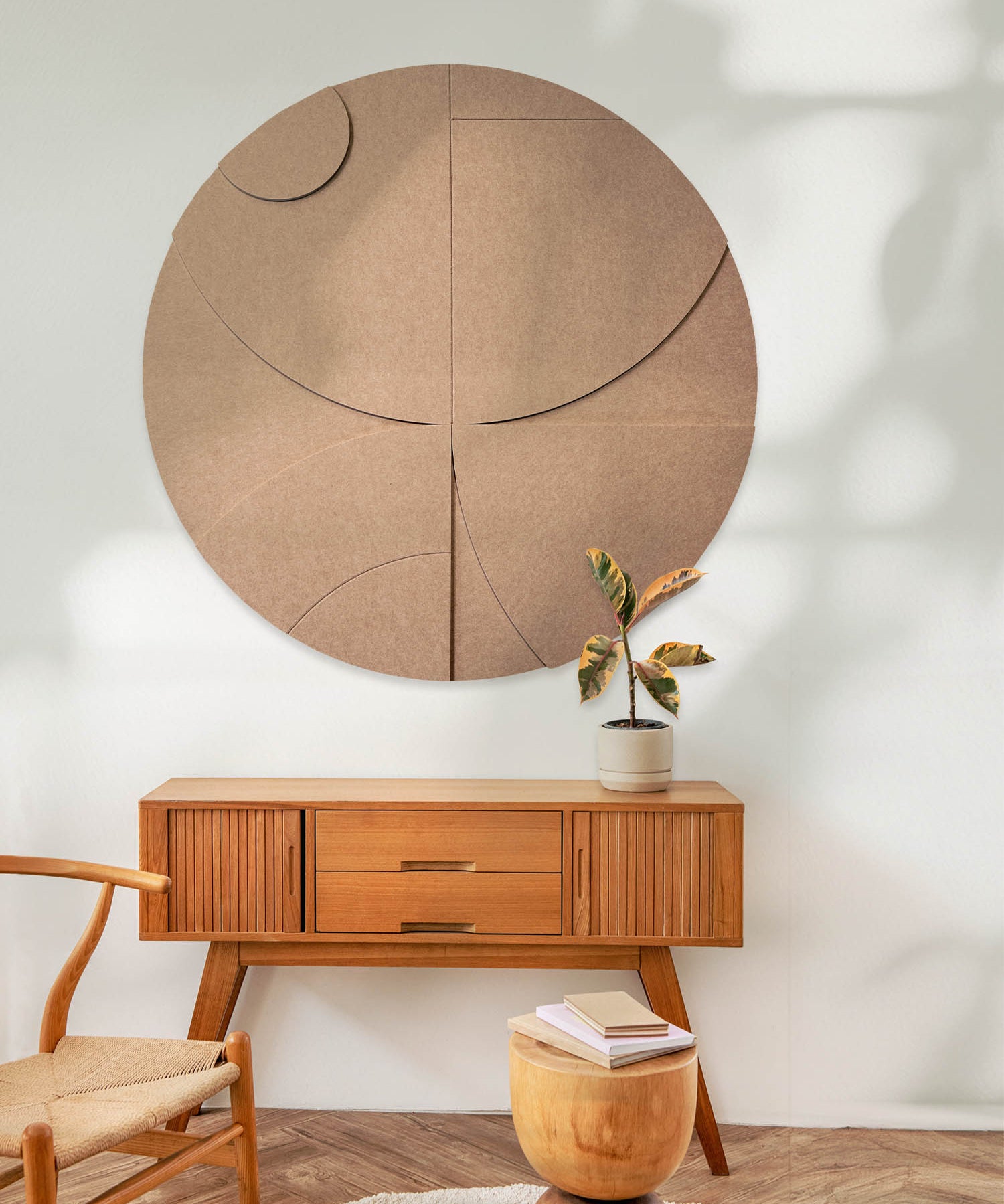 Geometric Harmony Walldecoration Wandkraft