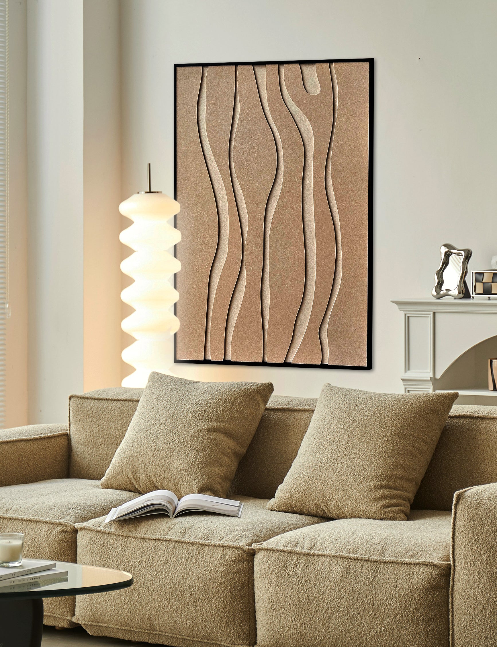 As waves return Walldecoration Wandkraft Default Title