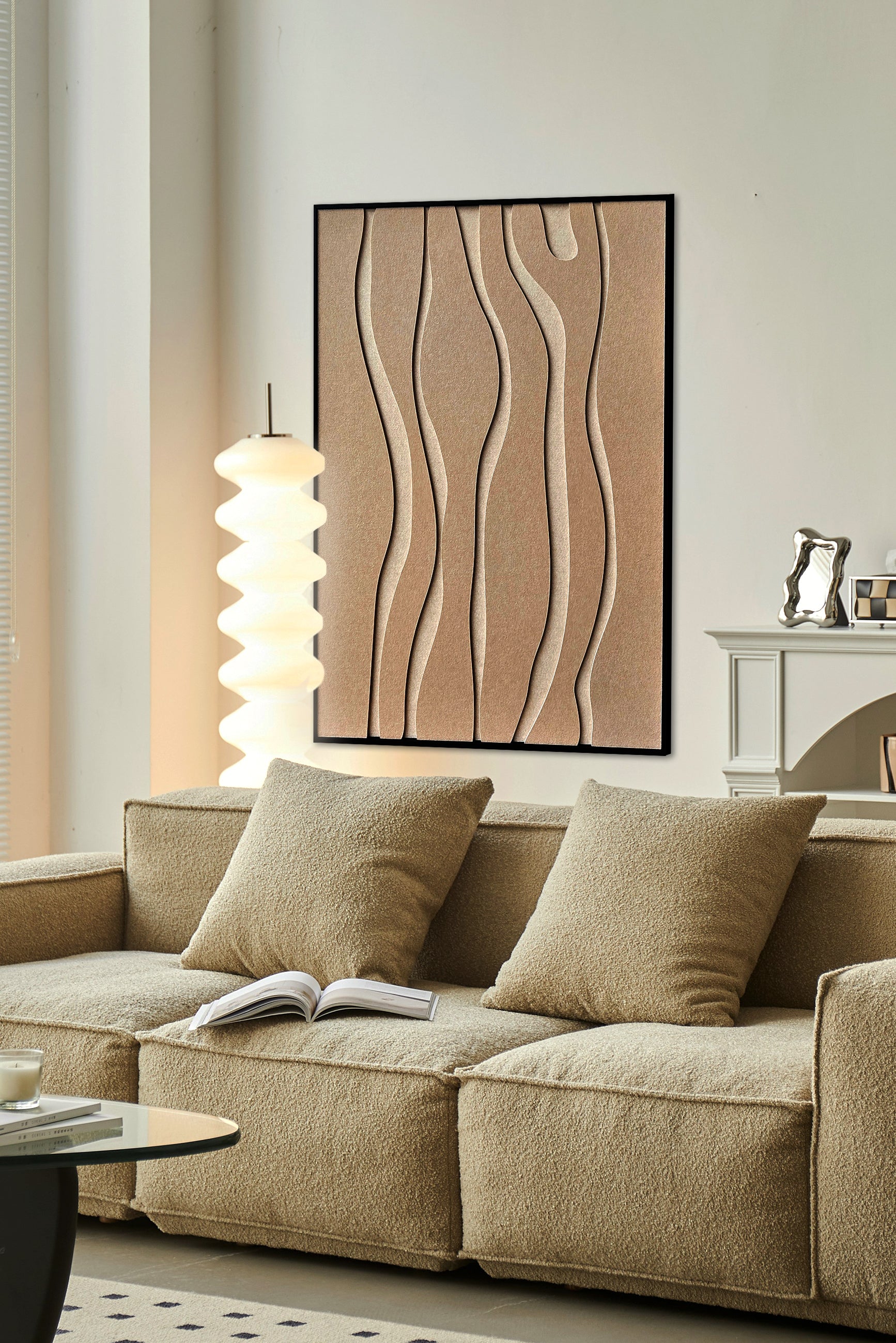 As waves return Walldecoration Wandkraft Default Title