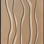 As waves return Walldecoration Wandkraft