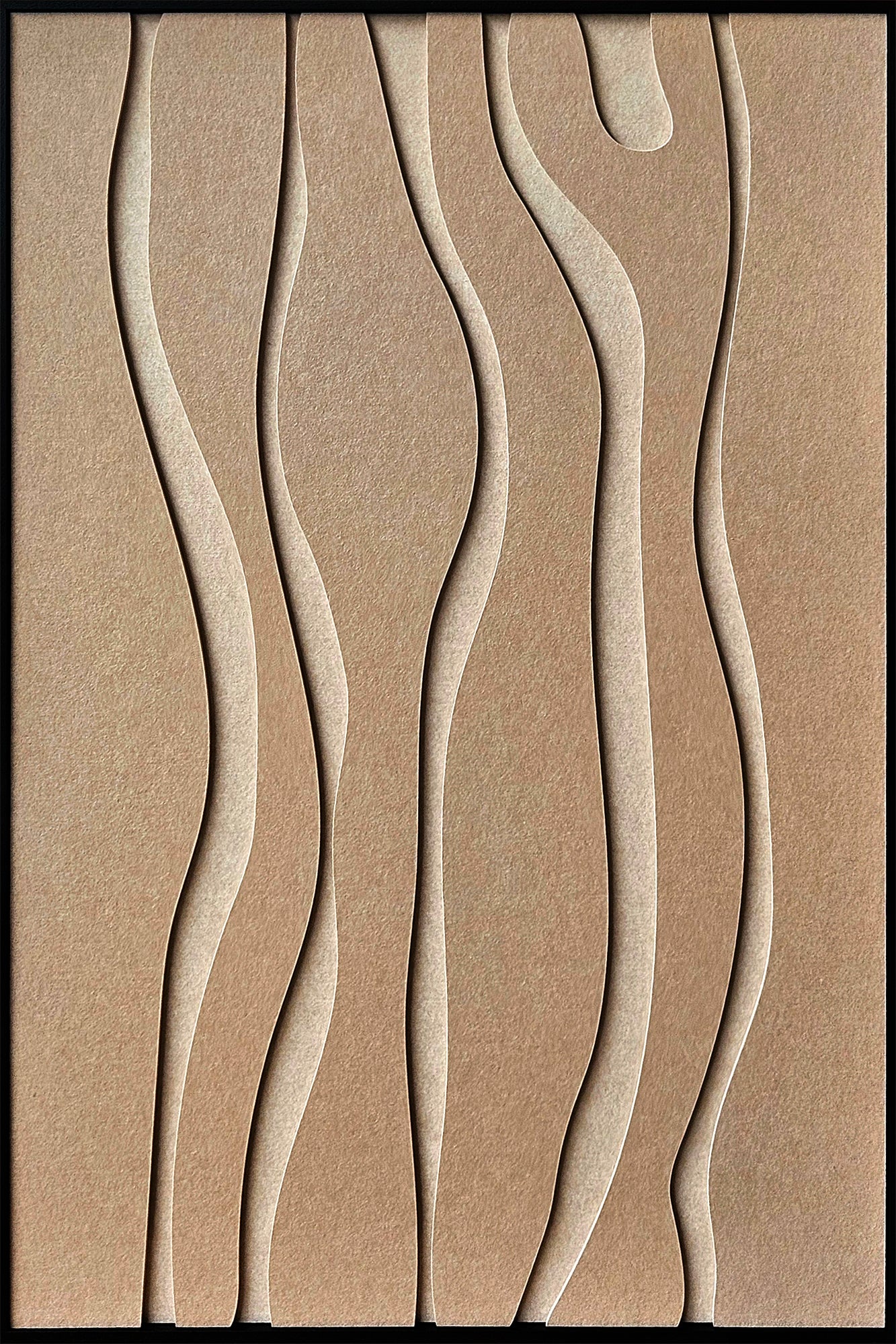 As waves return Walldecoration Wandkraft
