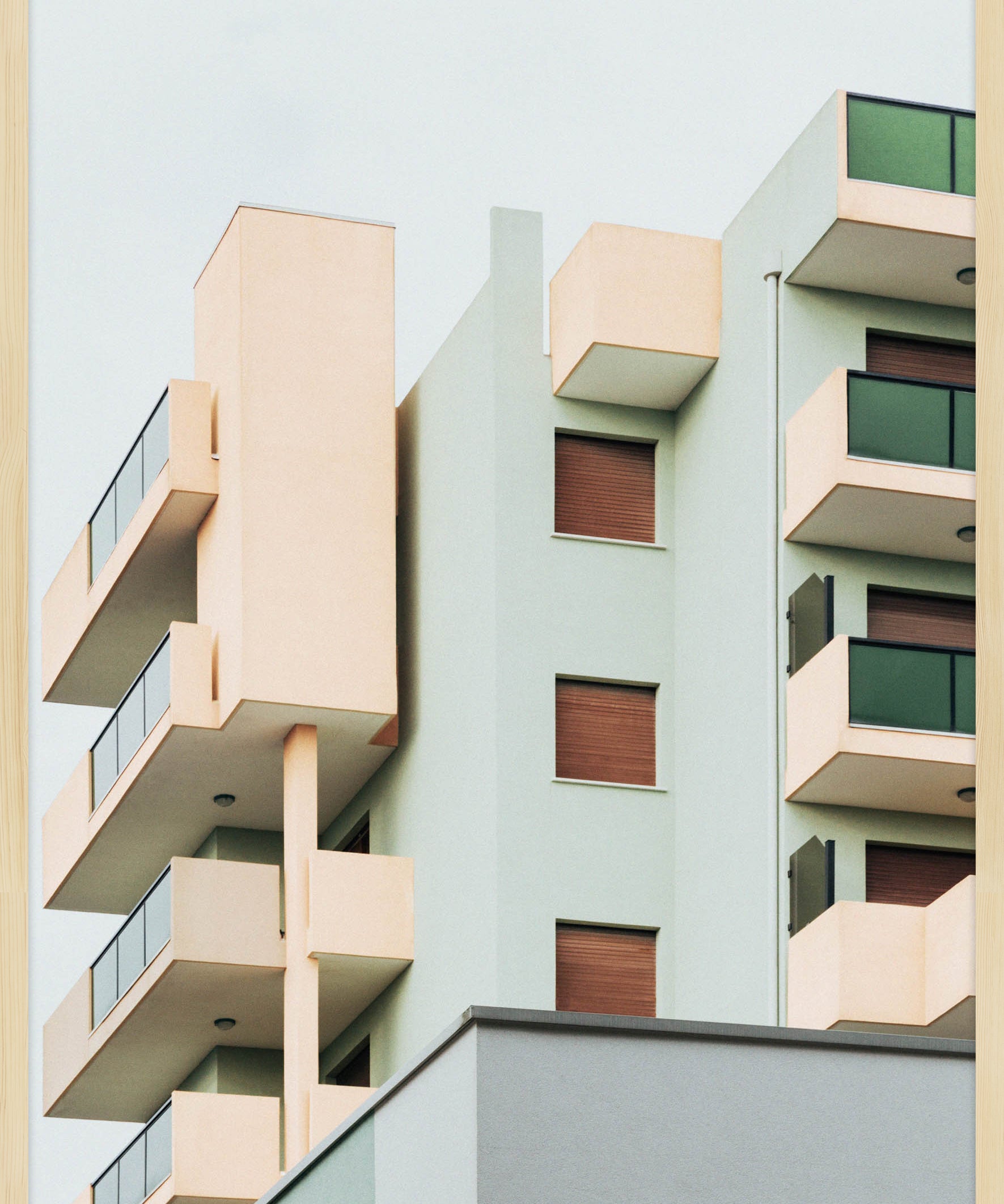 Rhythm of the City 001 Walldecoration Wandkraft 70x118 cm