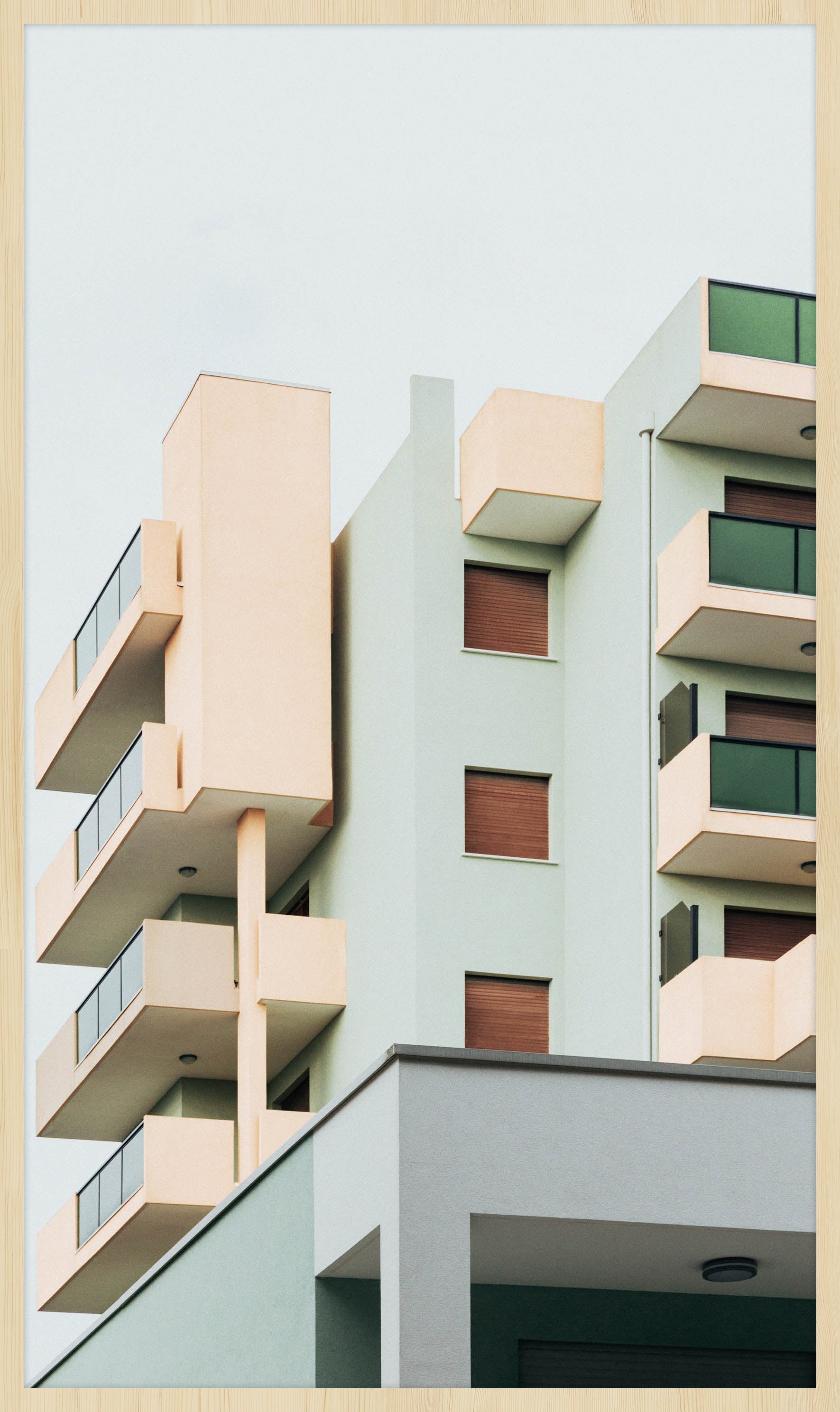 Rhythm of the City 001 Walldecoration Wandkraft 70x118 cm