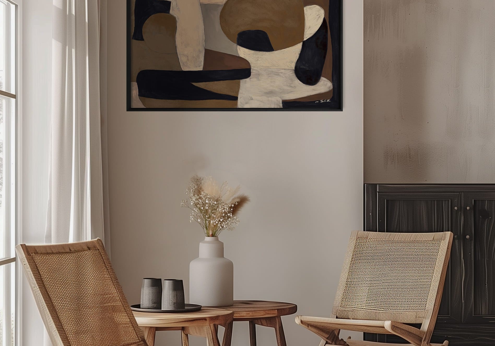 Skandinavische Wandbilder — minimalistisch
