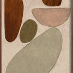 Hisui Walldecoration Wandkraft 80x120 Floater Frame Wenge