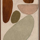 Hisui Walldecoration Wandkraft 80x120 Floater Frame Wenge
