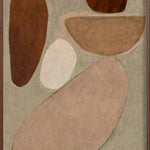 Kohaku Walldecoration Wandkraft 80x120 Floater Frame Wenge