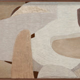 Tahao Walldecoration Wandkraft 120x80 Floater Frame Wenge