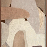 Tahao Walldecoration Wandkraft 80x120 Floater Frame Wenge