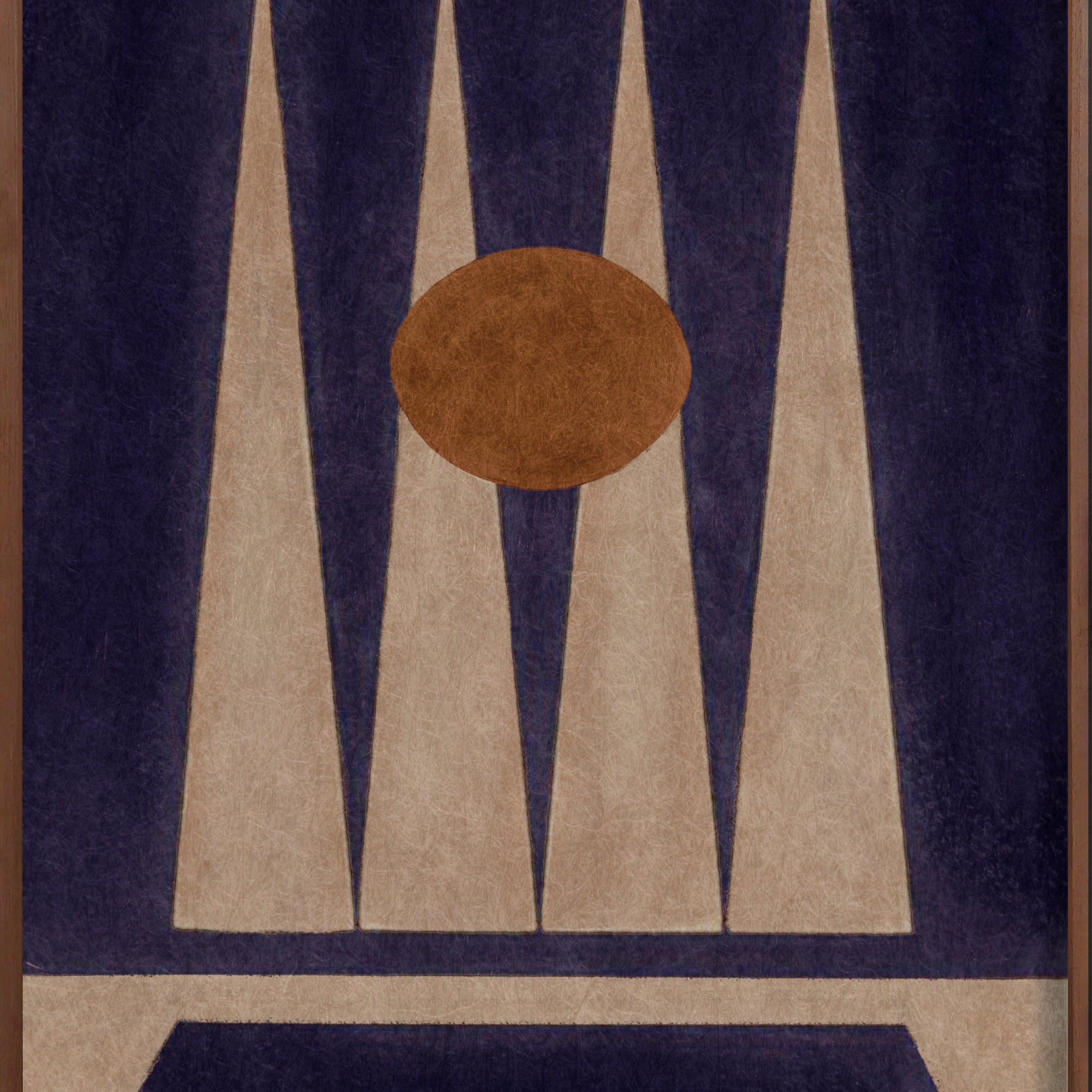 Chō Walldecoration Wandkraft 80x120 cm Baklijst Wenge