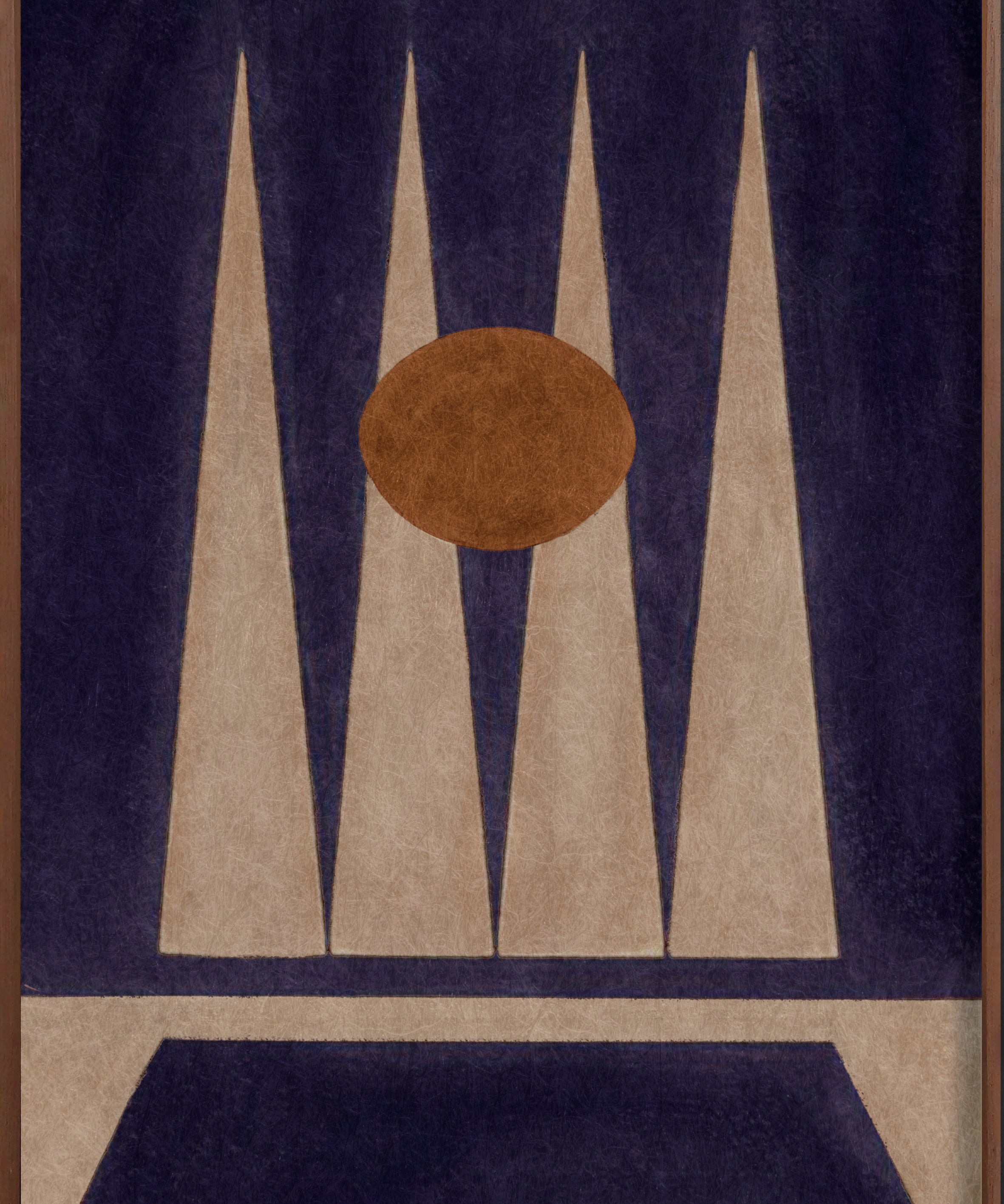 Chō Walldecoration Wandkraft 80x120 cm Baklijst Wenge