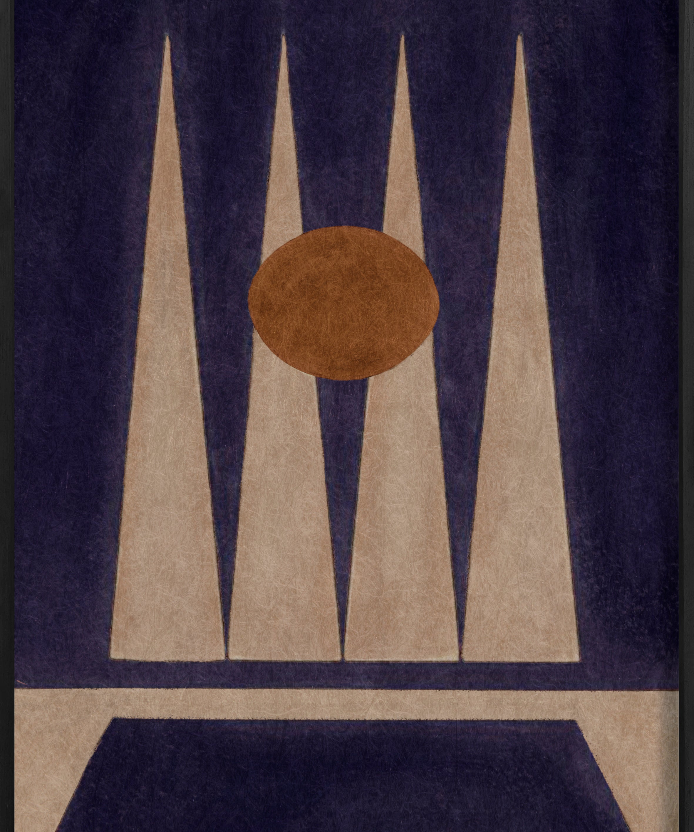 Chō Walldecoration Wandkraft 80x120 cm Baklijst Zwart