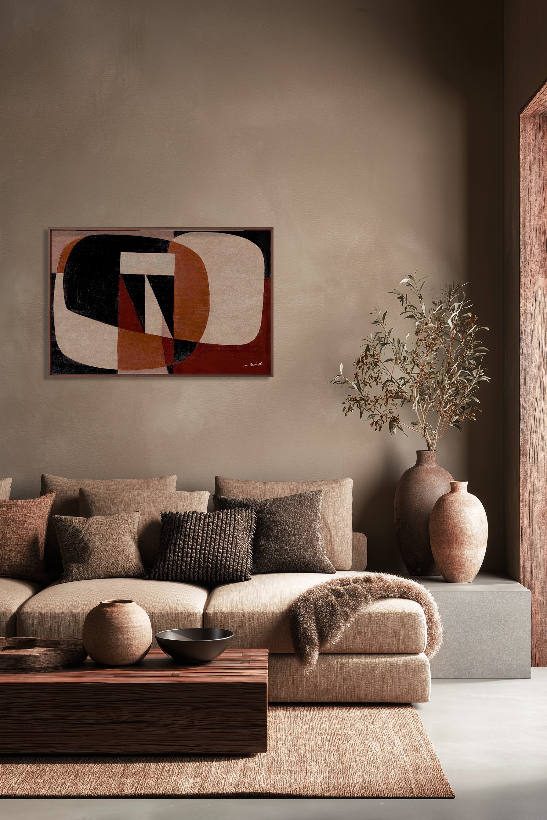 Biwa Walldecoration Wandkraft