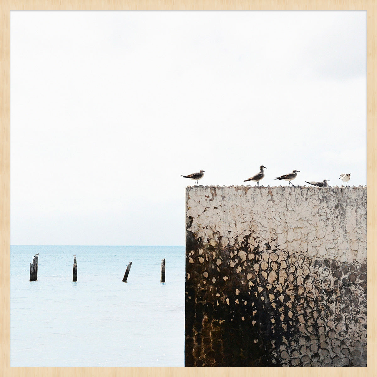 Summer Time 010 Walldecoration Wandkraft 74x74 cm