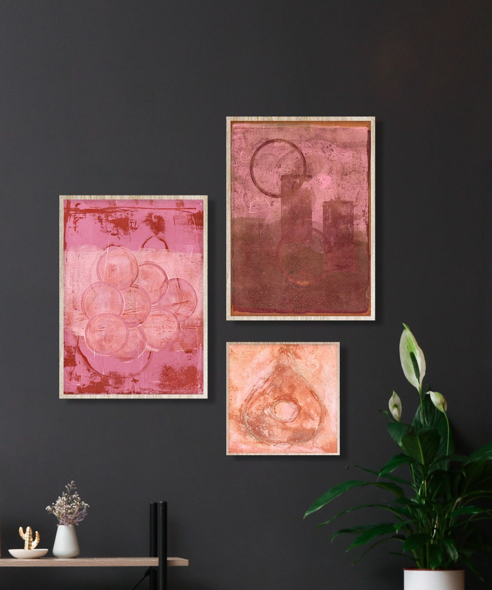Sunrise in Pink Walldecoration Wandkraft