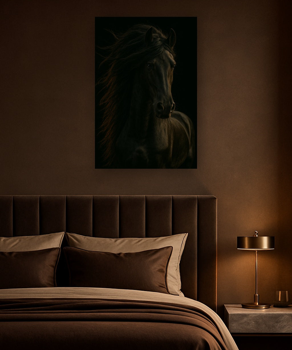 Shadow Mane interieur mockup zonder lijst