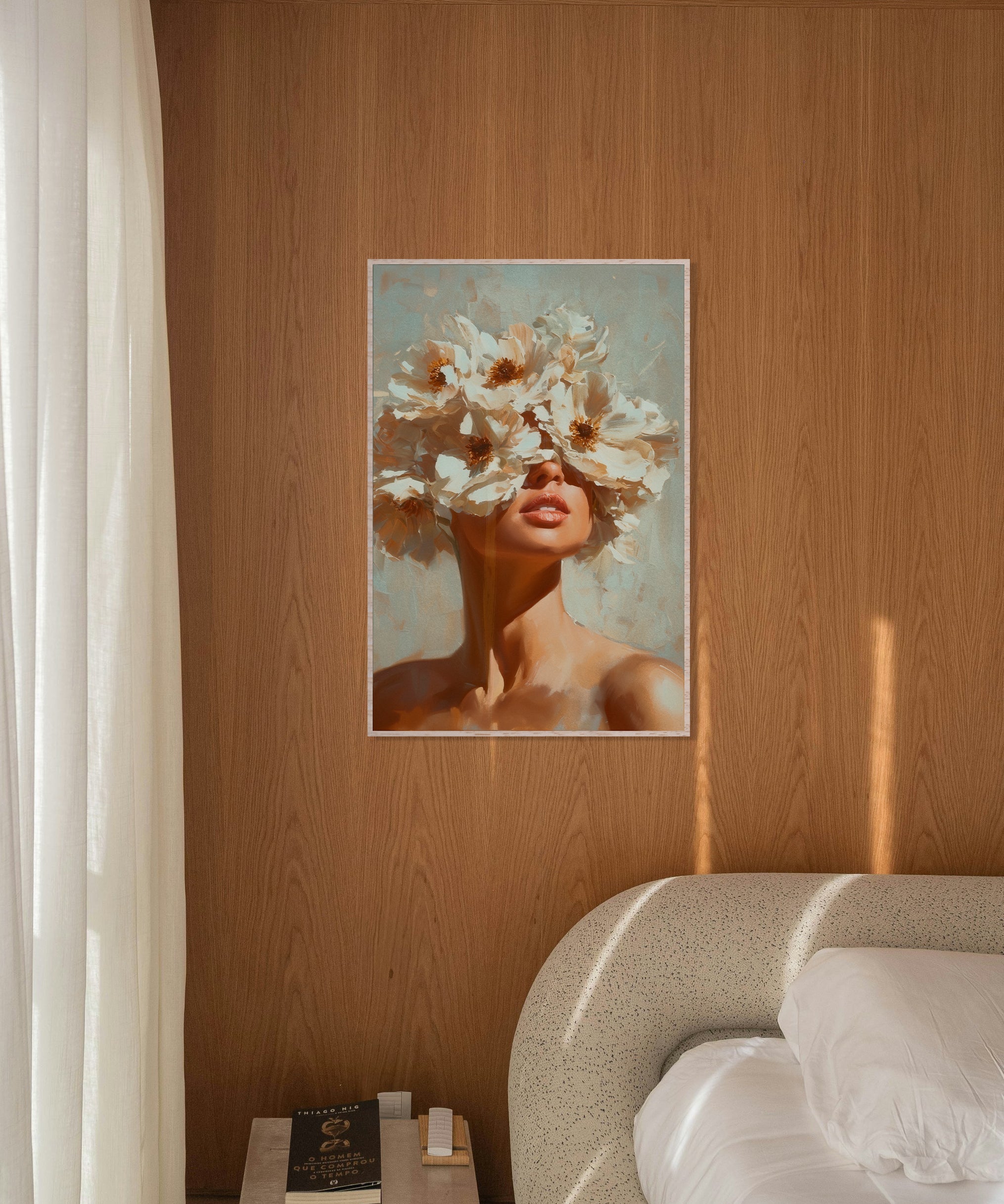 Blooming radiance Walldecoration Wandkraft
