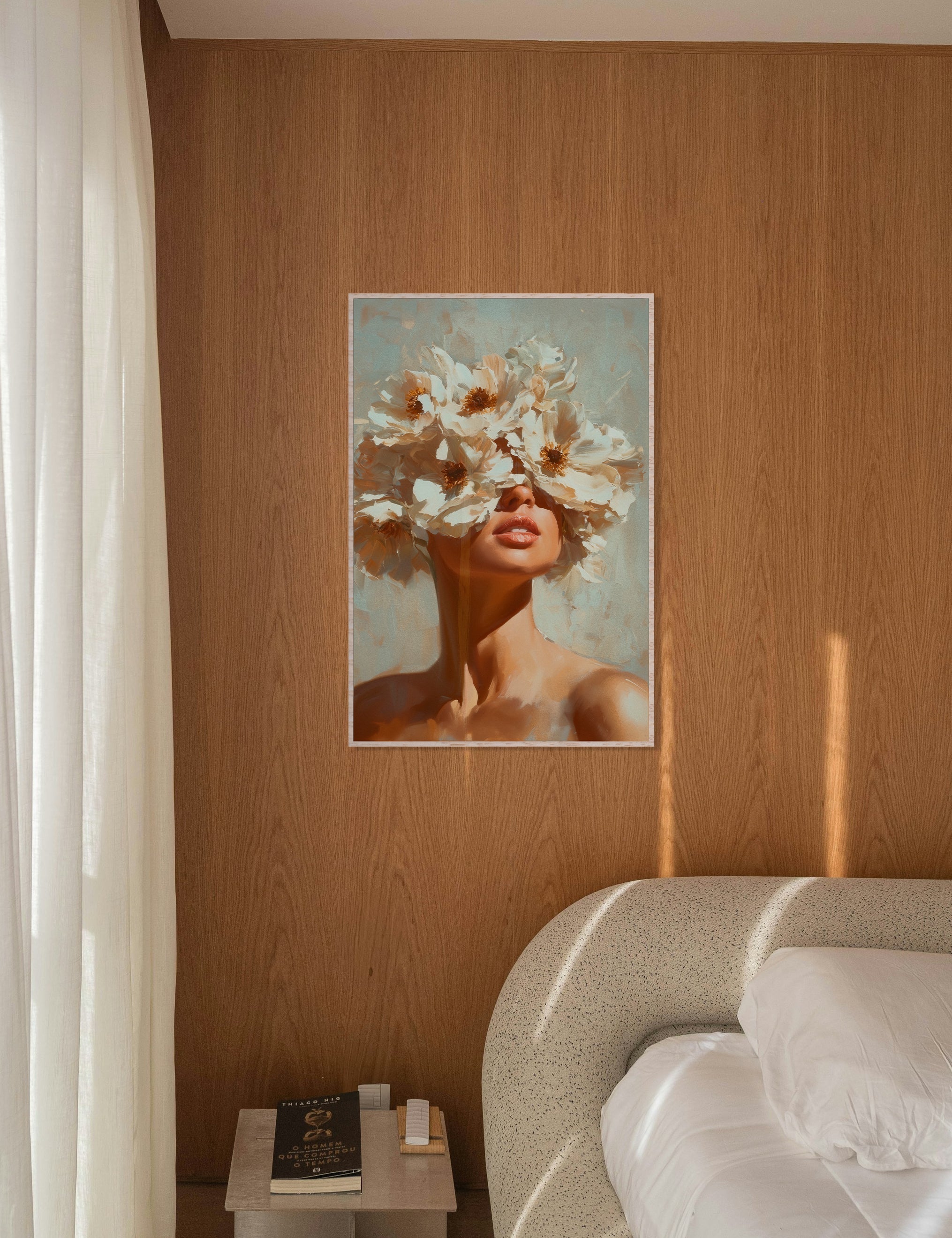 Blooming radiance Walldecoration Wandkraft