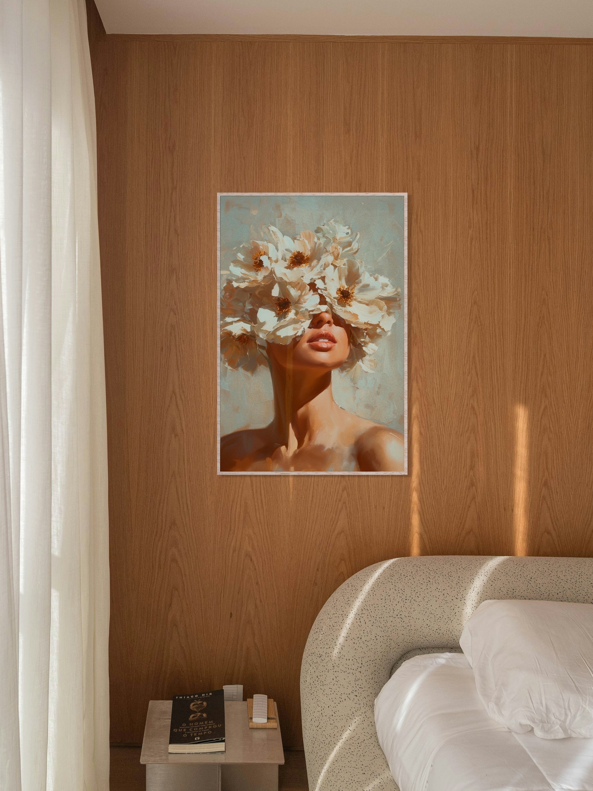 Blooming radiance Walldecoration Wandkraft