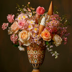 Ice Cream Fleur Walldecoration Wandkraft 98x148