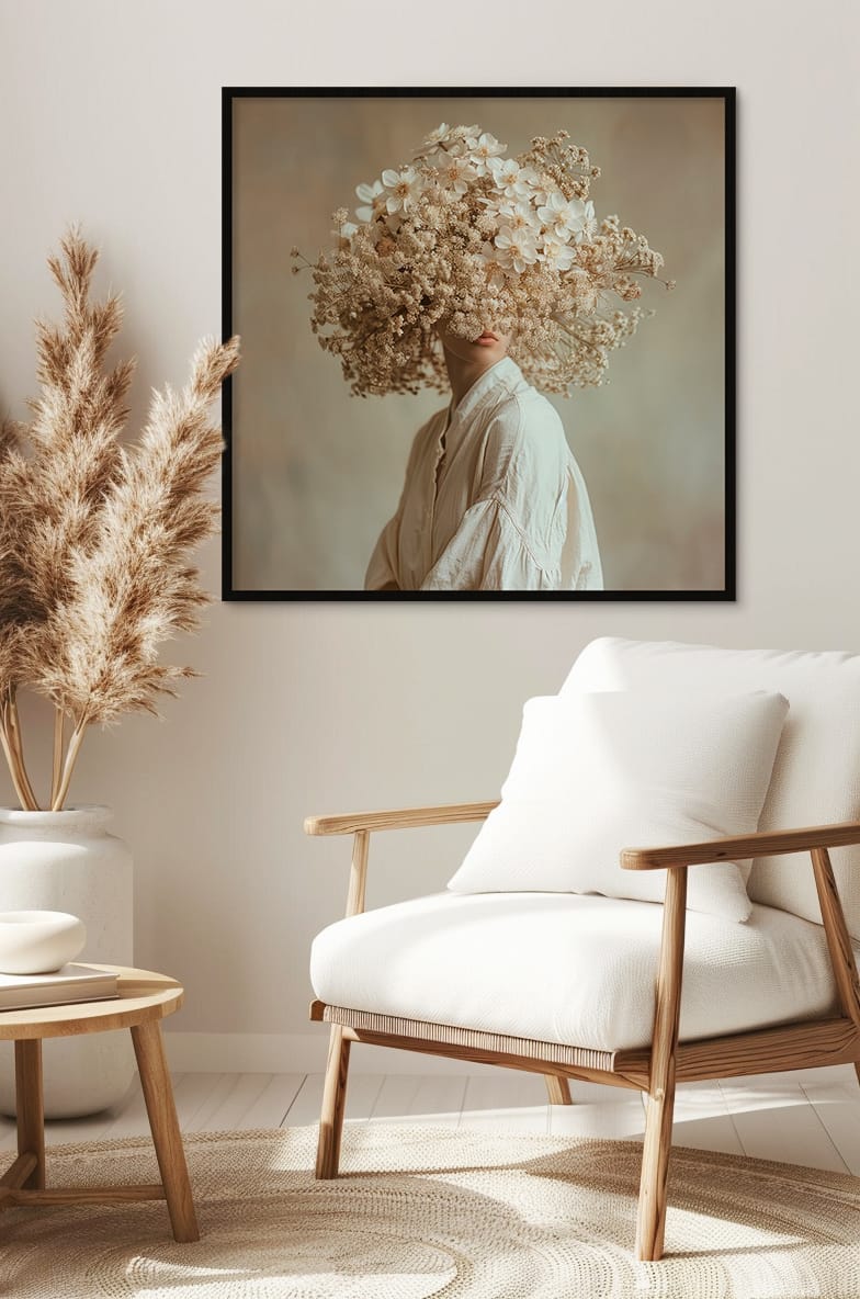 Blooming Muse (Outlet) Wandbild