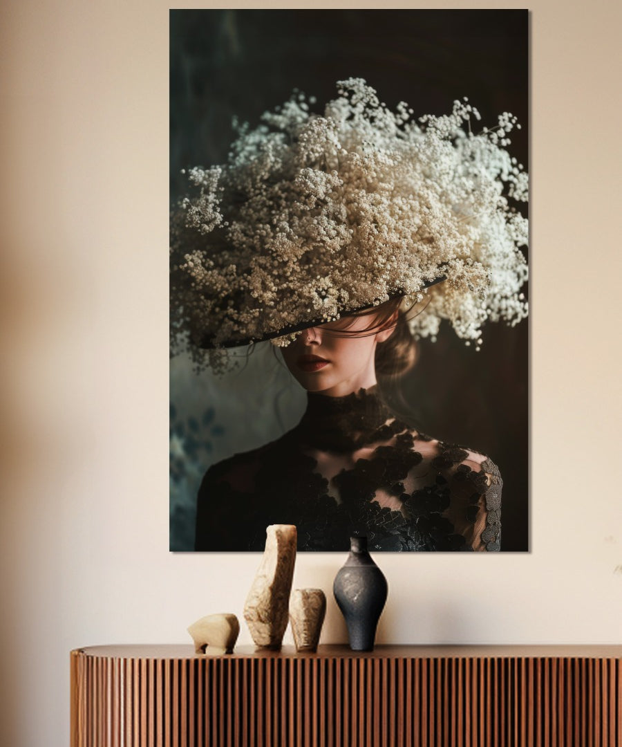 Whispering Woman Walldecoration Wandkraft