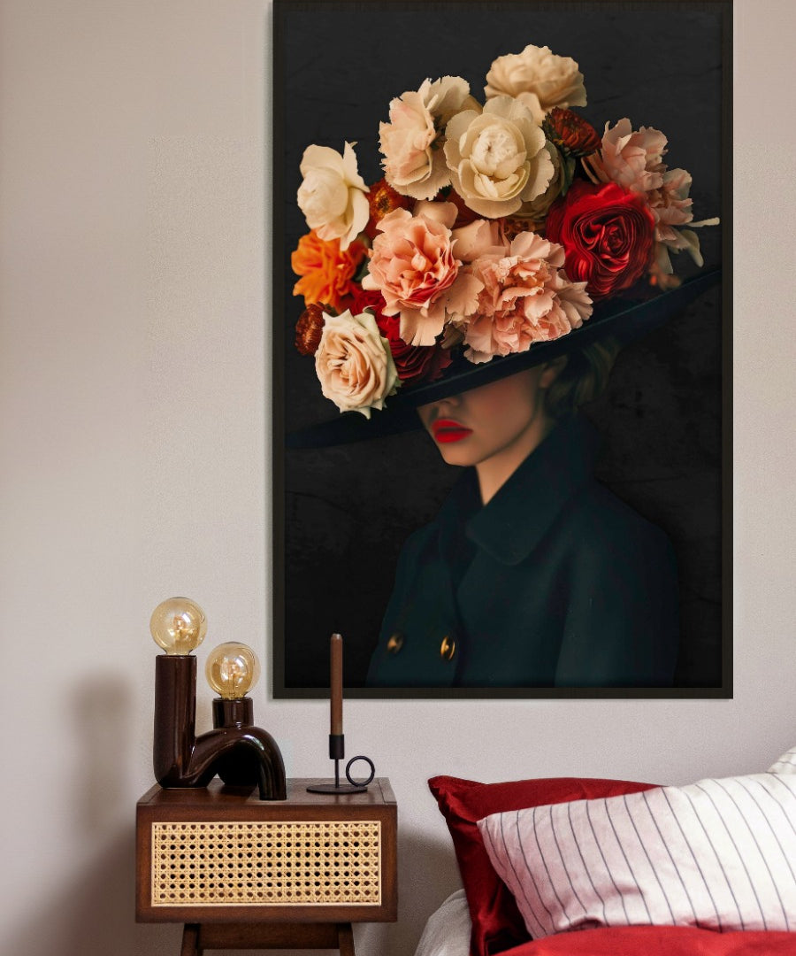 Rosewood Elegance Walldecoration Wandkraft