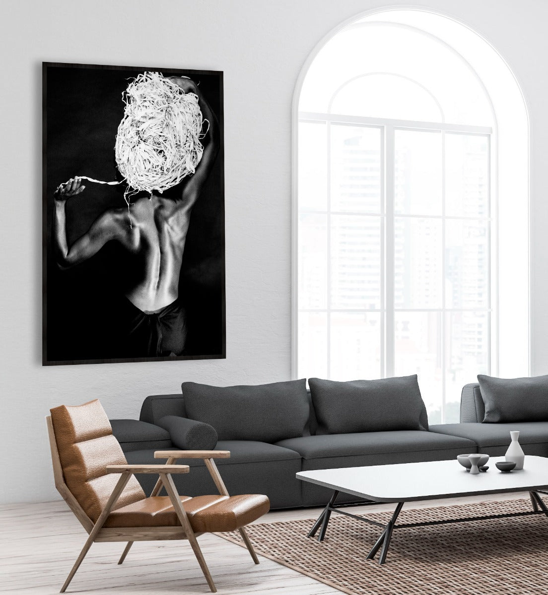 Cheveux de Paille Walldecoration Wandkraft