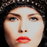 Faces 033 ( Outlet) Walldecoration Wandkraft 98x148 cm Forex Houten lijst zwart