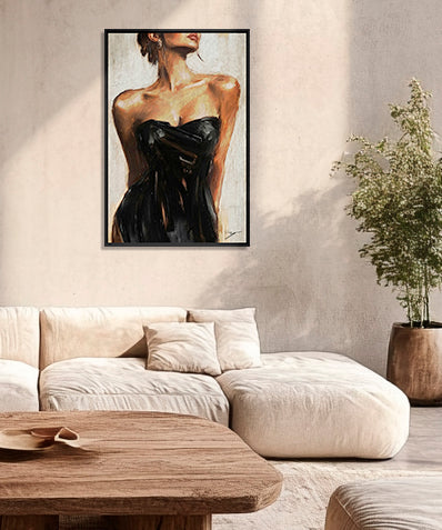 Midnight Elegance Walldecoration Wandkraft