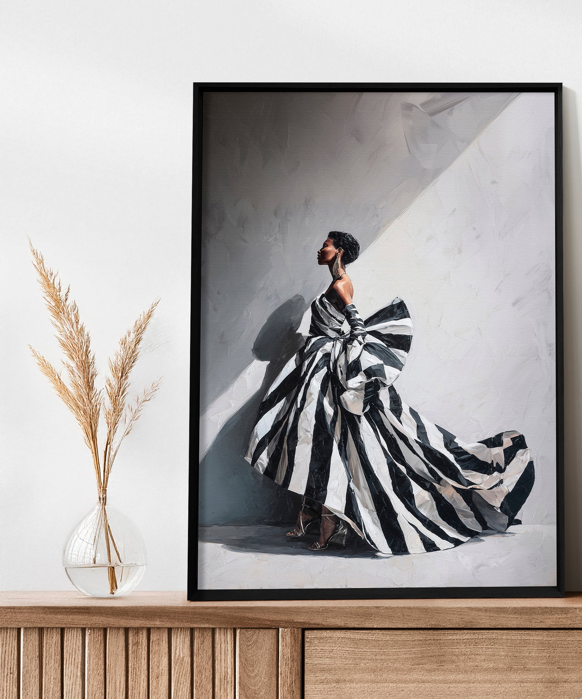 Striped Thoughts Walldecoration Wandkraft