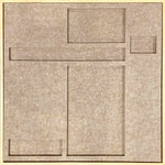 Feltro Acustico 007 Walldecoration Wandkraft Baklijst Blank