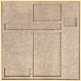Feltro Acustico 007 Walldecoration Wandkraft Baklijst Blank