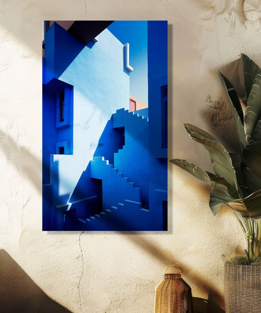 Shades of Blue Walldecoration Wandkraft