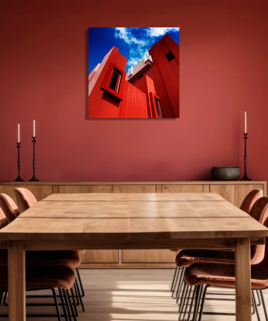 Towering Fortress Walldecoration Wandkraft