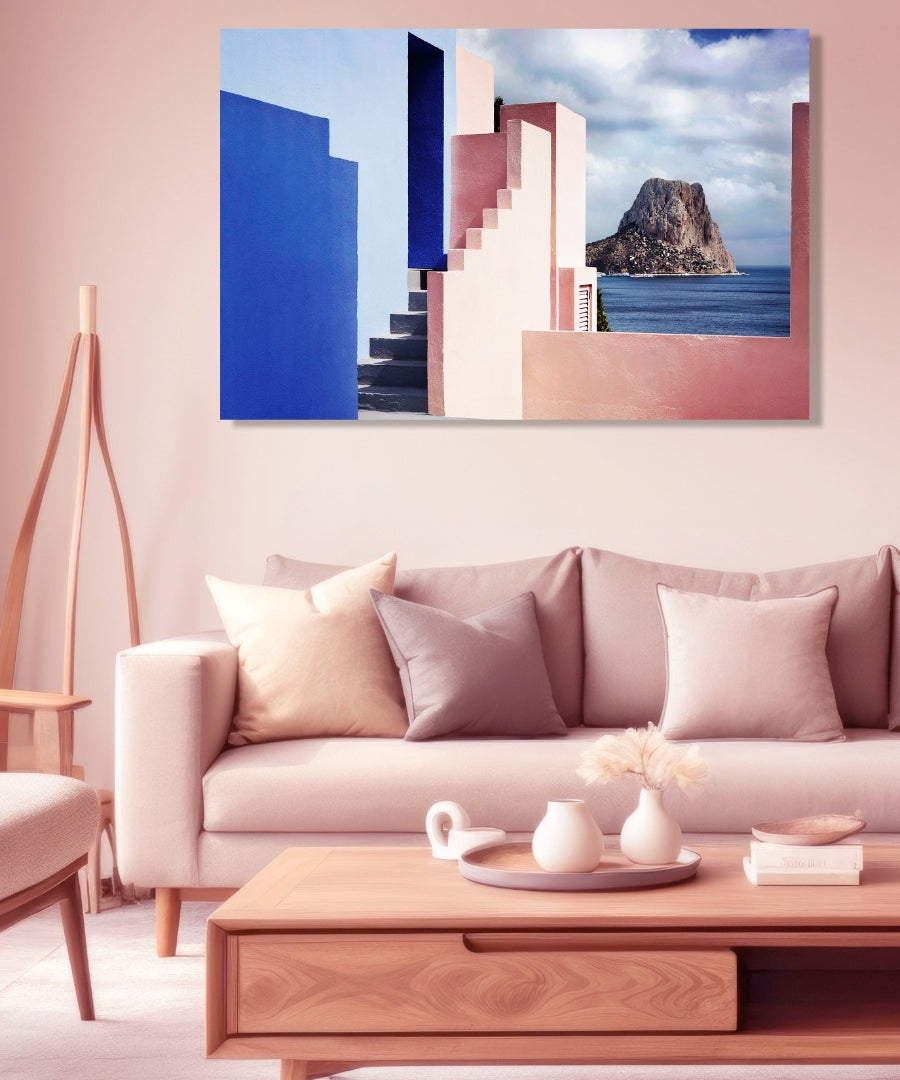 Seaside Geometry Walldecoration Wandkraft