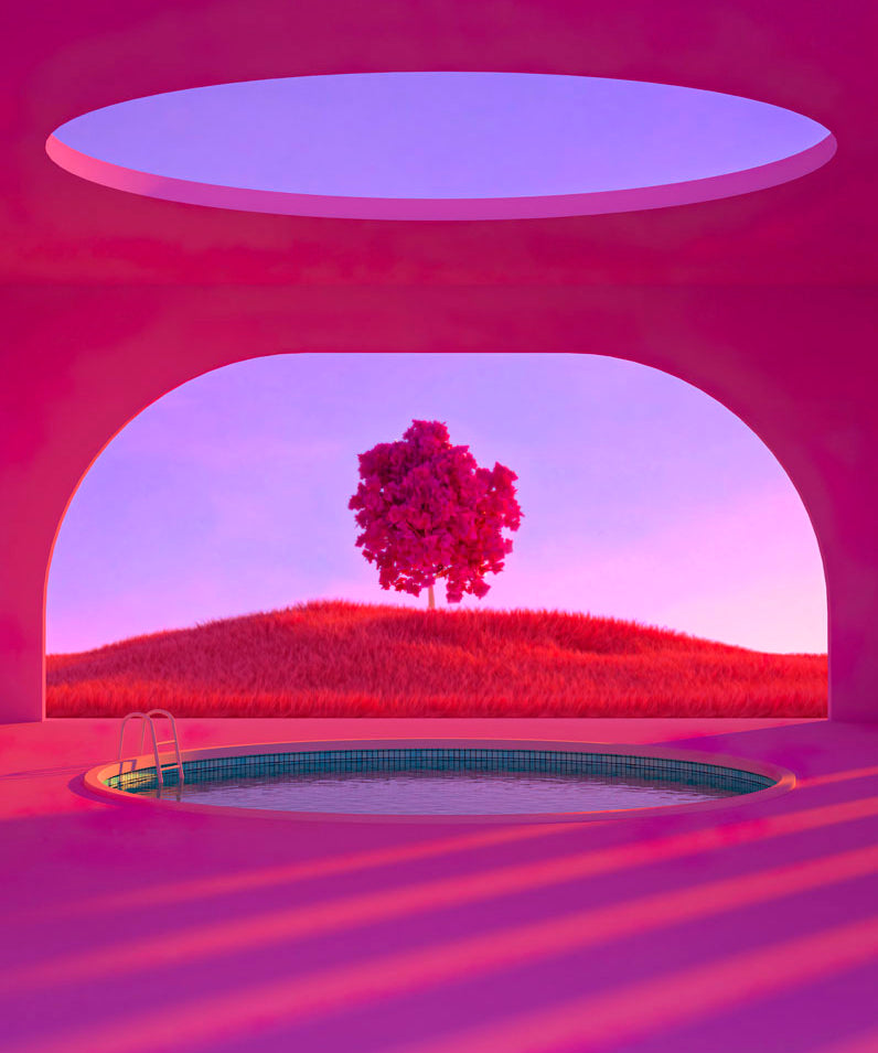 Magenta Fever 008 Walldecoration Wandkraft