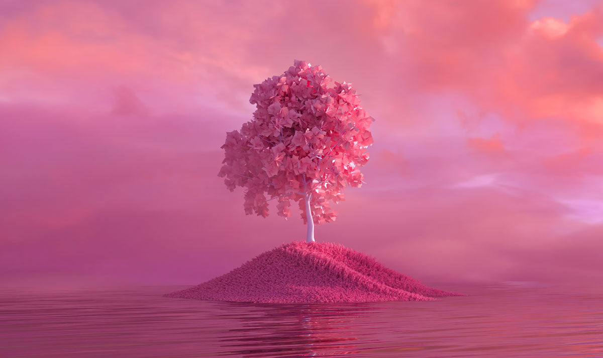 Magenta Fever 009 Walldecoration Wandkraft 118x70 cm