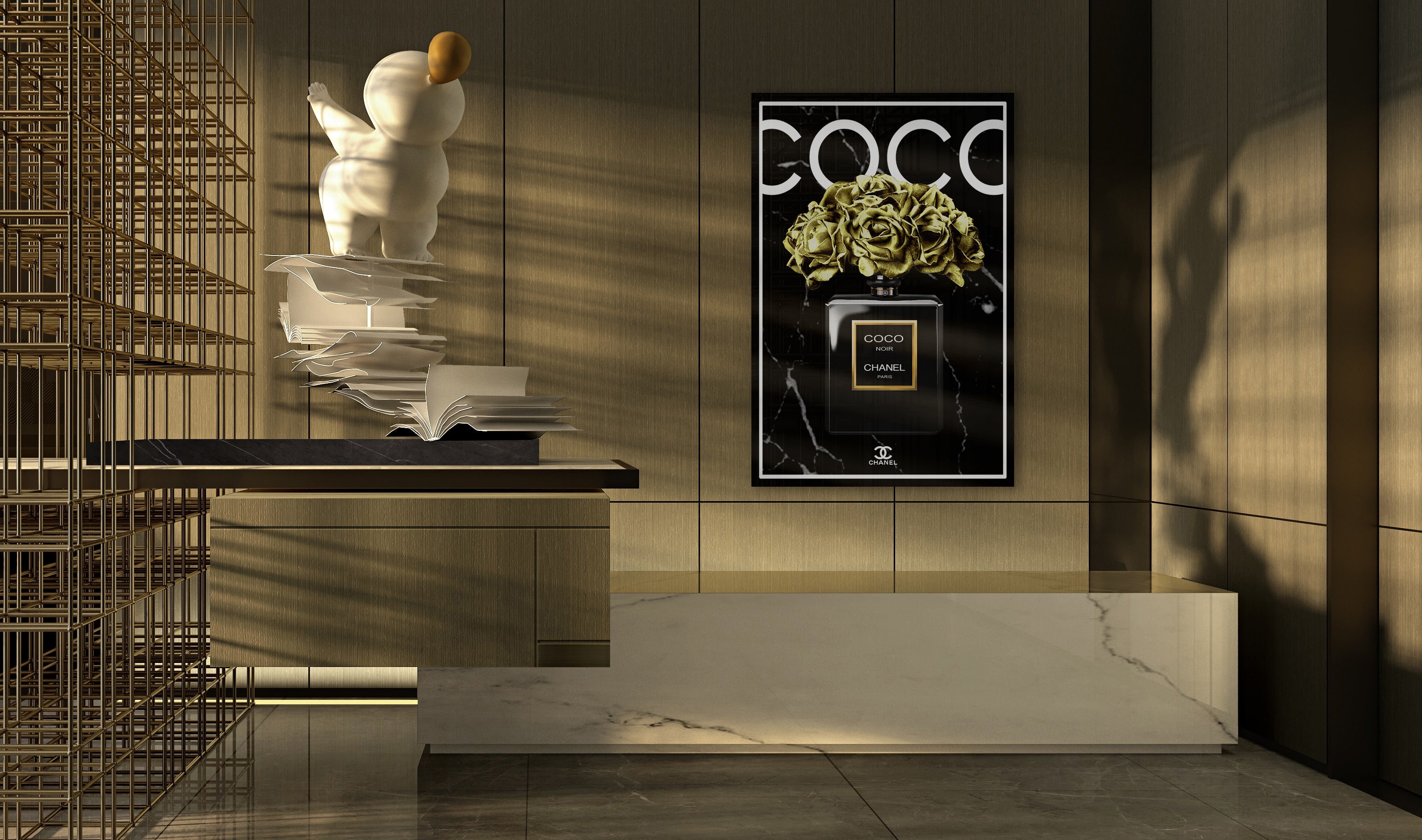 The Perfume Collection VII Walldecoration Wandkraft