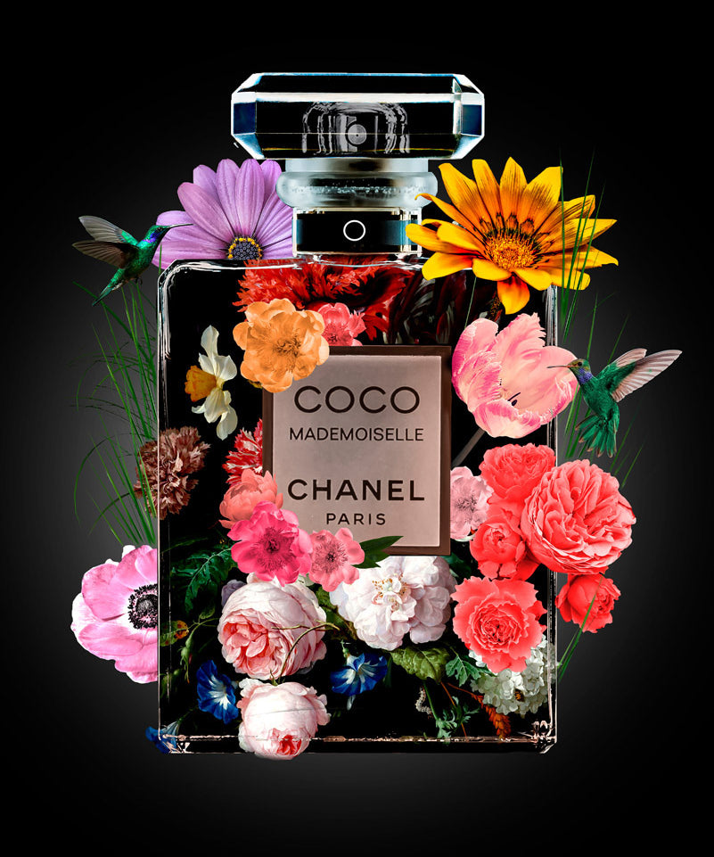 The Perfume Collection V Walldecoration Wandkraft 80x120 cm Aluminium profiel