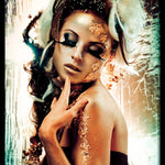 Fairytale Temptation I Walldecoration Wandkraft 80x120 cm Paneellijst Zwart