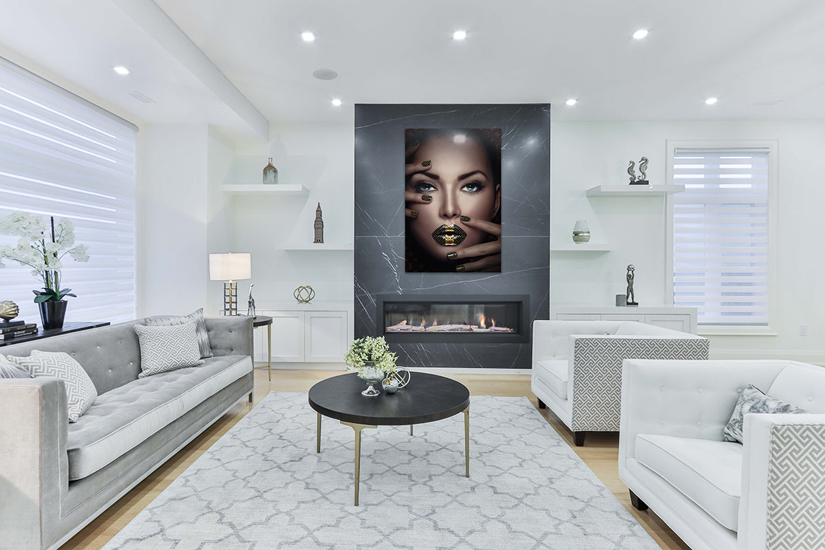 Fashion Lips II Walldecoration Wandkraft