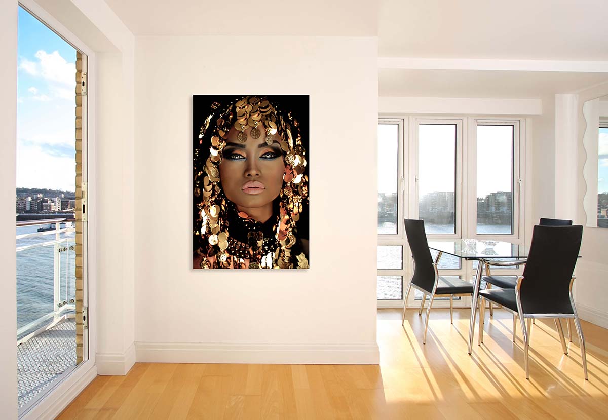 Queen of Gold Walldecoration Wandkraft
